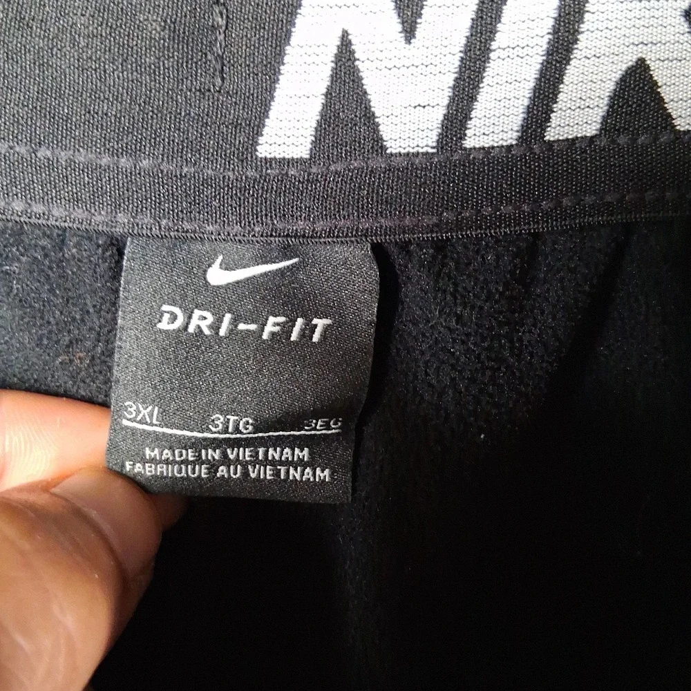 Nike Mens Dri-FIT Therma Training Pants Black Sweatpants Mem Size 3XL